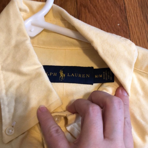 Yellow Ralph Lauren button down - Picture 3 of 3